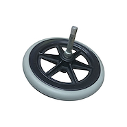 Rueda trasera c/eje p/silla de ruedas de transporte S3014 SILFAB