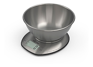 Balanza digital de cocina recipiente de acero Steel BC304 SILFAB