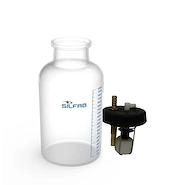 Frasco de vidrio + tapa 2 lts para aspirador  SILFAB