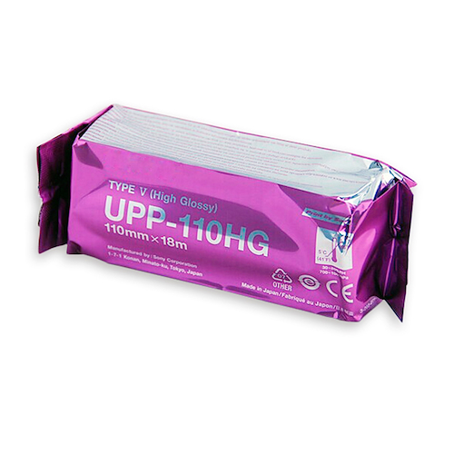 Rollo de papel para video printer UPP-110HG SONY