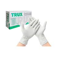 Guante de latex x 100 unidades  TRUX