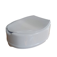 Asiento eleva inodoro con tapa  VRH