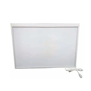 Negatoscopio metalico 3 tubos LED 72 x 50 x 6 cm Doble VRH
