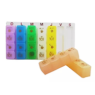Bandeja/Pastillero organizador de medicamentos Semanal VERTICE