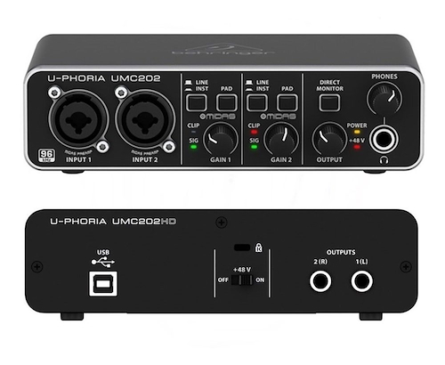 BEHRINGER UMC202 HD