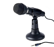 BLACK MICROFONO C/ BASE