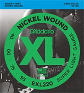 DADDARIO STRINGS EXL220