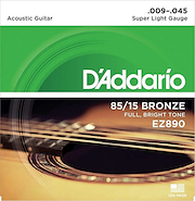 DADDARIO STRINGS EZ890