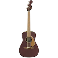 FENDER Malibu Player Burgundy Satin