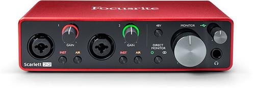 FOCUSRITE Scarlett 2i2 (3ra Generación)