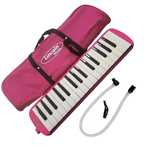 LINCOLN WINDS. ME32S-PK FLAUTA 32 NOTAS COLOR ROSA C/FUNDA