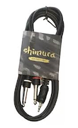 SHIMURA CABLES AUC2003-1,5 1,5 MTS 3.5MM PLUG ST-2 PLUG MONO 6.35