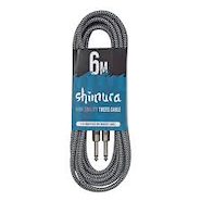 SHIMURA CABLES CGBM-6 6 MTS TEXTIL OFC PLUG MONO - PLUG MONO 6 MM