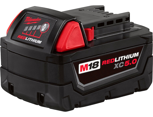 Bateria De Litio 18v 5,0 Ah  M18 Red Lithium Xc 5.0 4811-1850 MILWAUKEE