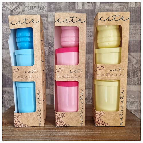 SET MATERO MAS MATE LISO EN CAJA