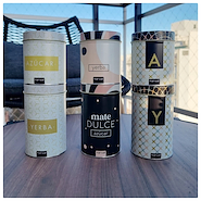 LATAS DE YERBA Y AZUCAR