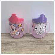 VASO CON DOS ASAS INFANTIL-TAPA CHUPETON