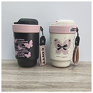 VASO IMPORTADO ACERO MARIPOSA