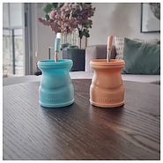 MATE CLICK CON TAPA Y BOMBILLA