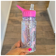 BOTELLA IMPORTADA PLASTICA UNICORNIO 400 ML