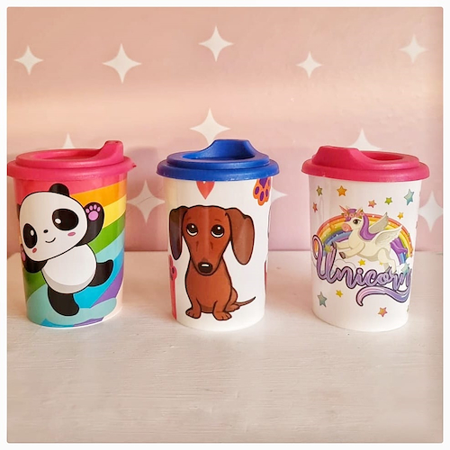VASO CHICO CHUPITO ESTAMPADA