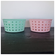CANASTO ORGANIZADOR DE BAÑO Y COCINA CON SOPAPA