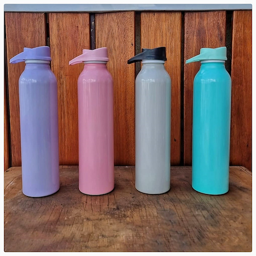 BOTELLA DE ALUMINIO PASTEL 500 CC