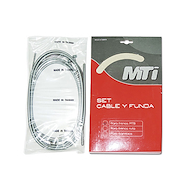 SET CABLE DE FRENO C/FUNDA MTI MTB