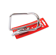 PORTA CARAMANOLA MTI 004 ALUMINIO PLATEADO