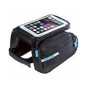 BOLSO ALFORJA DOBLE PORTA CELULAR ROSWHEEL