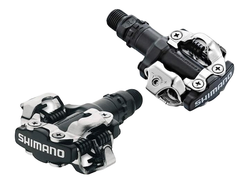 Pedales Automaticos Mtb Shimano M505 Spd Con Calas