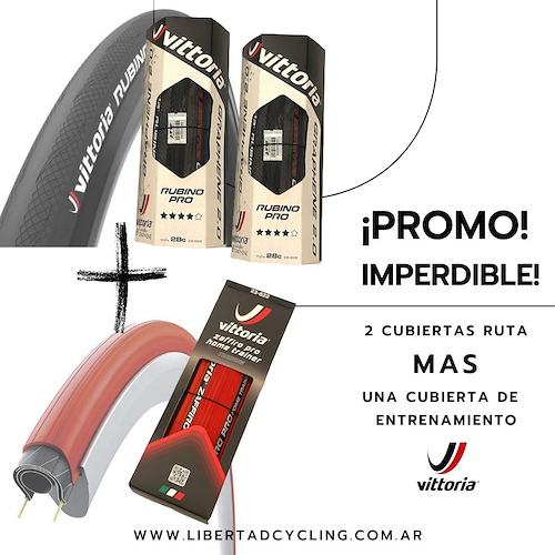 PROMO CUBIERTAS RUBINO PRO CONTROL CUB PARA RODILLO Libertad