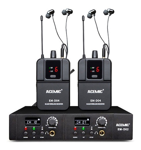 ACEMIC EM-D02 MONITOR INALAMBRICO IN EAR - $ 433.800