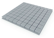 ACUFLEX PREMIUM DISEÑO <br/>Panel PARIS 610x610 x40mm - Gris Perla