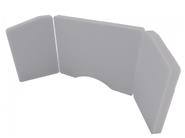 ACUFLEX PREMIUM ARTE <br/>Panel HOME 300/600/300 H=450 x45mm - Gris Perla