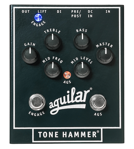 AGUILAR Tone Hammer Preamp Y Direct Box Pedal Bass Preamp - $ 710.764