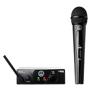 AKG WMS40 MINI   Vocal <br/>BANDA : BD US45B Incluye 1 transmisor de mano HT40 Microfono