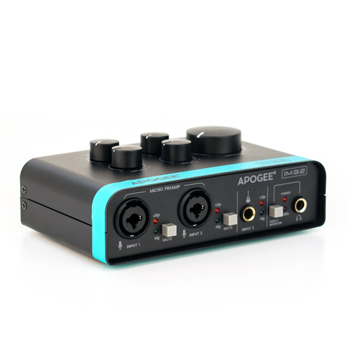 APOGEE iM32 Interfaz de audio de 2 Entradas combinadas XLR / TRS (micróf - $ 112.557