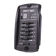 ARTEC ETN-4 Ecualizador de 4 bandas con Afinador digital/Endpin Jack. - $ 69.730