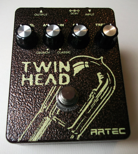 ARTEC TWH1 - TWIN HEAD Pedal Crunch-Classic Gain & Bass, Treble - $ 69.834