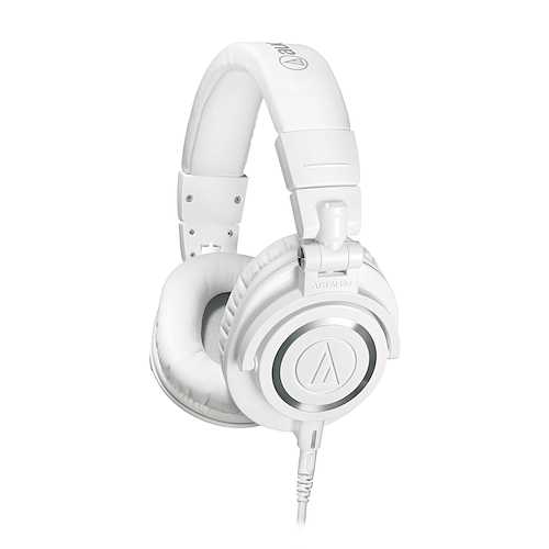 AUDIO-TECHNICA ATH-M50XWH Auricular Profesional	 Cerrado de Monitoreo BLANCO - $ 382.498