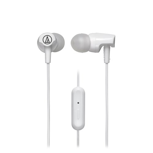 AUDIO-TECHNICA ATH-CLR100ISWH Auricular Urbano Tipo In-Ear, Incluye micrófono. Blanco - $ 21.502