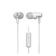 AUDIO-TECHNICA ATH-CLR100ISWH Auriculares In-Ear urbano con Microfono, color Blanco.