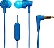 AUDIO-TECHNICA ATH-CLR100ISBL Auricular Urbano	 Tipo In-Ear, Incluye micrófono. Color azul