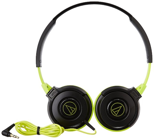 AUDIO-TECHNICA ATH-S100GR Auricular Urbano Cerrado tipo Over Ear. Color negro y verde - $ 22.441