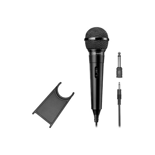 AUDIO-TECHNICA ATR1100X Micrófono Vocal Cable miniplug fijo con tripode y adaptador - $ 38.736
