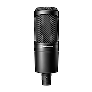 AUDIO-TECHNICA AT2020 <br/>Micrófono Condensador Cardioide De Estudio