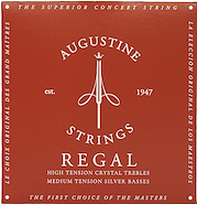AUGUSTINE REGAL RED Encordado guitarra clásica - Media/Alta Tension