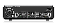 BEHRINGER UMC22 Interface de Audio USB Audiophile 2x2 USB MIDAS Preamp