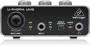 BEHRINGER UM2 <br/>Interface de Audio USB Audiophile 2x2